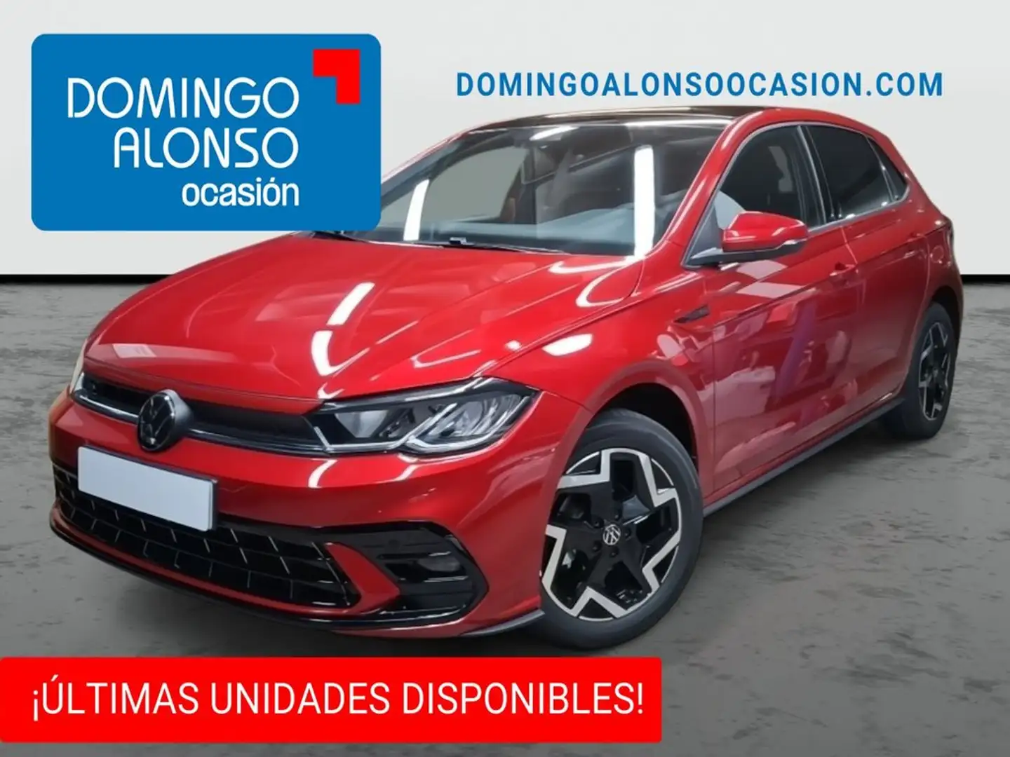 Volkswagen Polo 1.0 TSI R-Line 70kW Rojo - 1