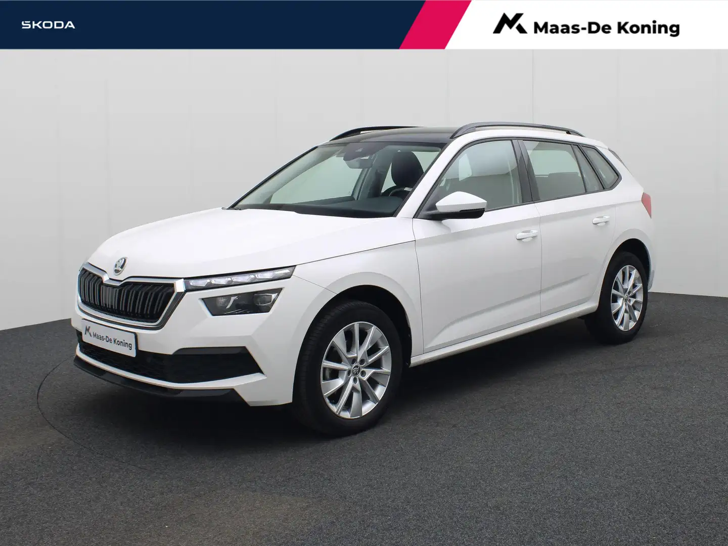 Skoda Kamiq 1.0TSI/110PK Business Edition · Panoramadak · Appl Blanc - 1
