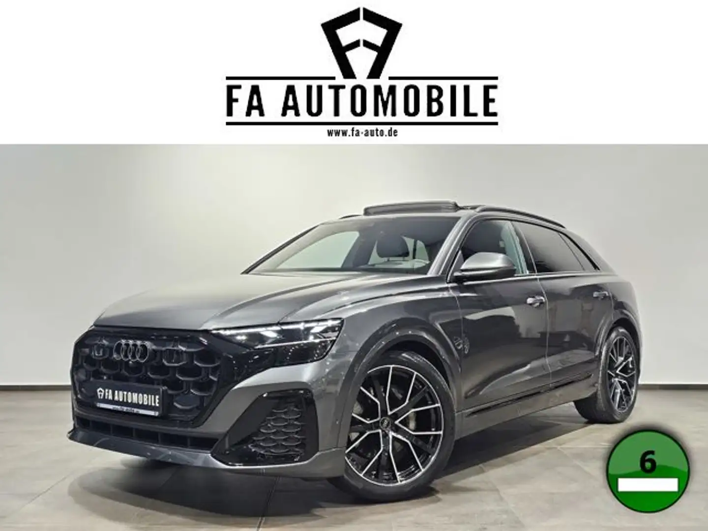 Audi Q8 50 TDI S Line Black Pano Matrix Softc.Hud 22" Grau - 1