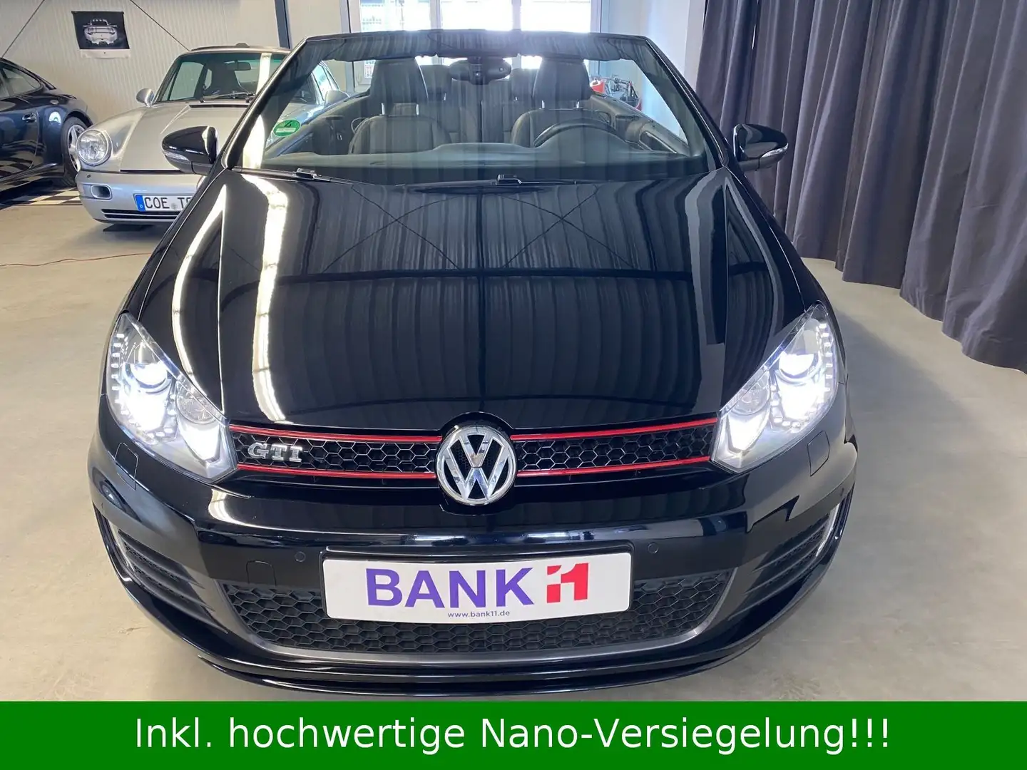 Volkswagen Golf VI Cabrio GTI LEDER DYNAUDIO XENON Scheckh. Negro - 1