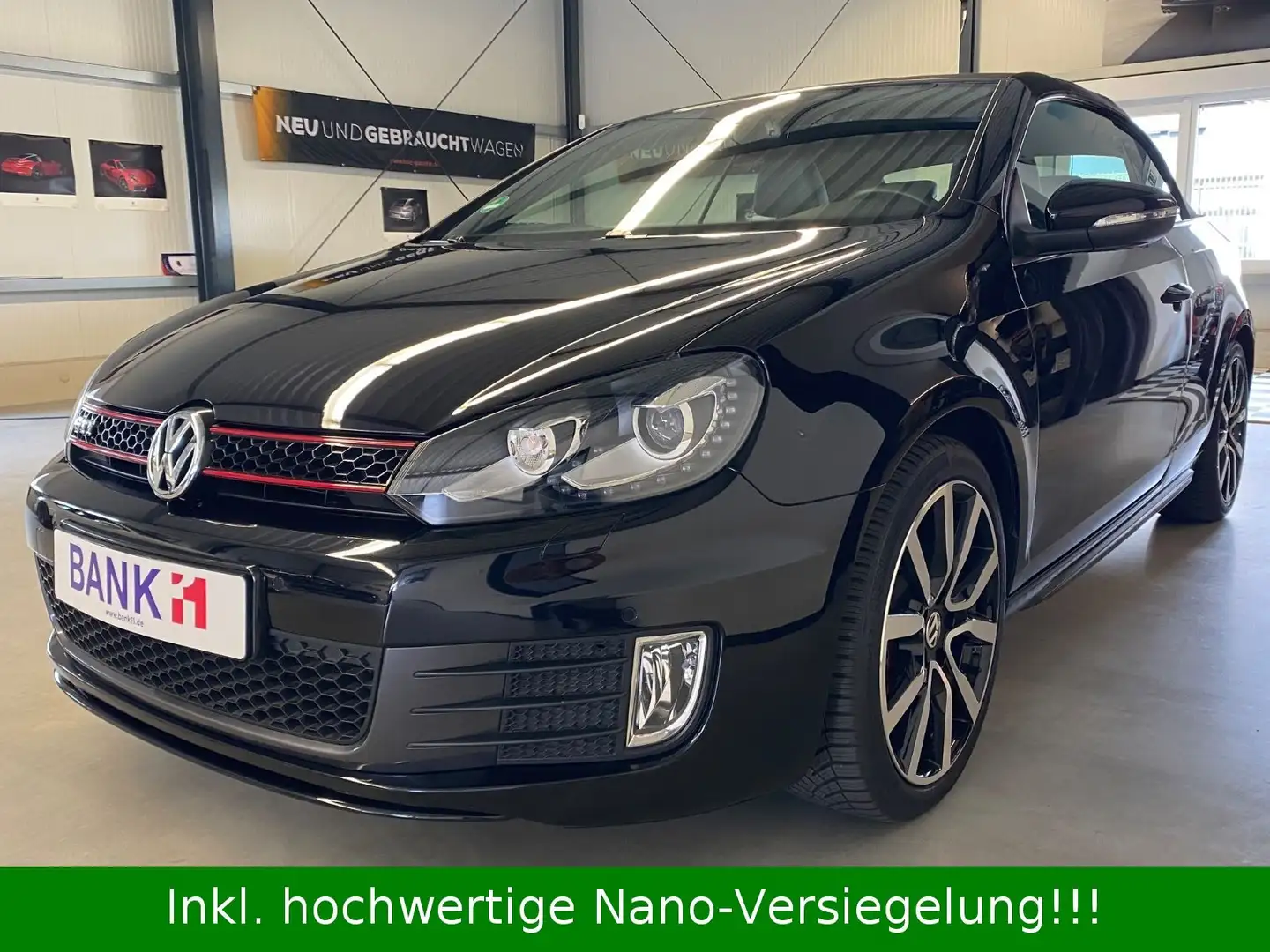 Volkswagen Golf VI Cabrio GTI LEDER DYNAUDIO XENON Scheckh. Negro - 2