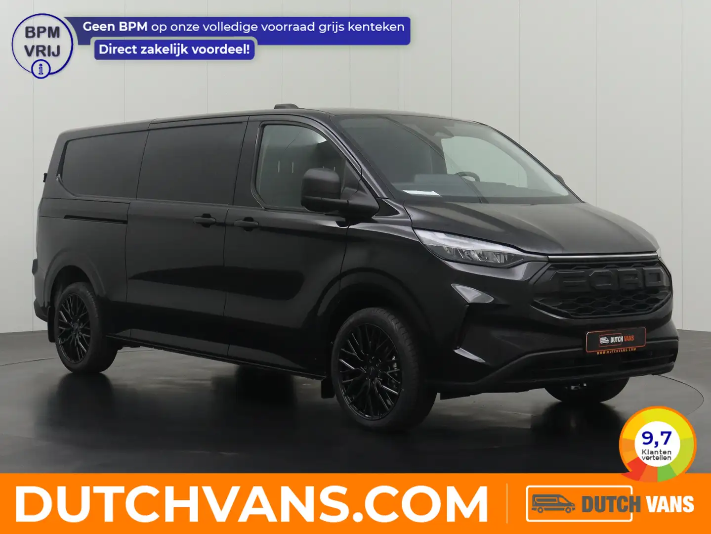 Ford Transit Custom 2.0TDCI 170Pk Lang Raptor Edition | Navigatie | Ca Zwart - 1