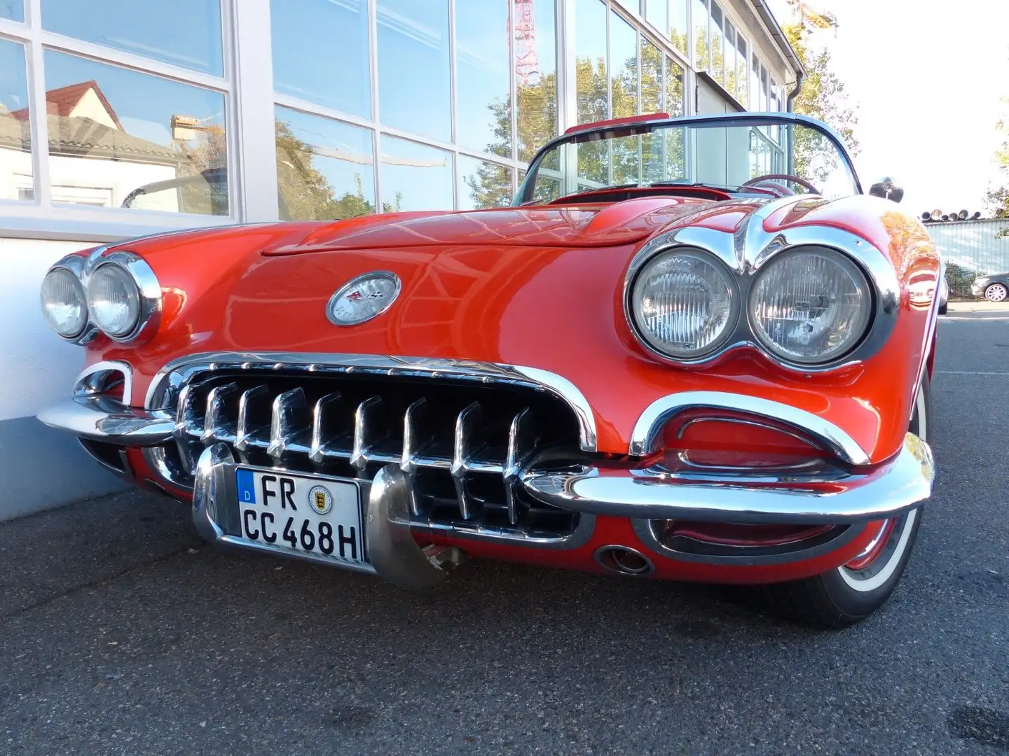 Corvette C1 Roadster*Schalter* Rouge - 2