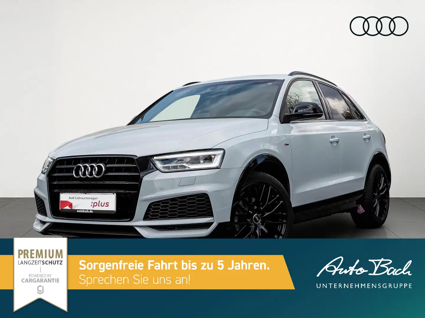 Audi Q3 S line 1.4TFSI Stronic Navi LED GRA EPH DAB Weiß - 2