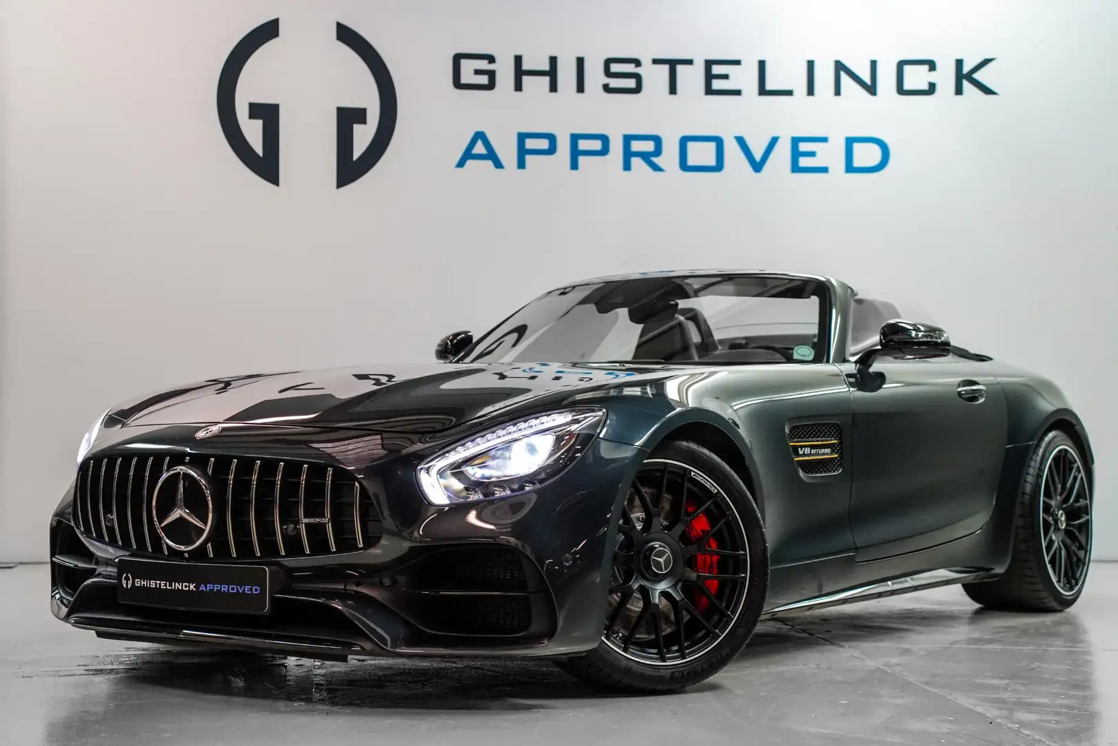 Mercedes-Benz AMG GT Roadster Mercedes-AMG GT C + Burmester+Sport Seats Noir - 2