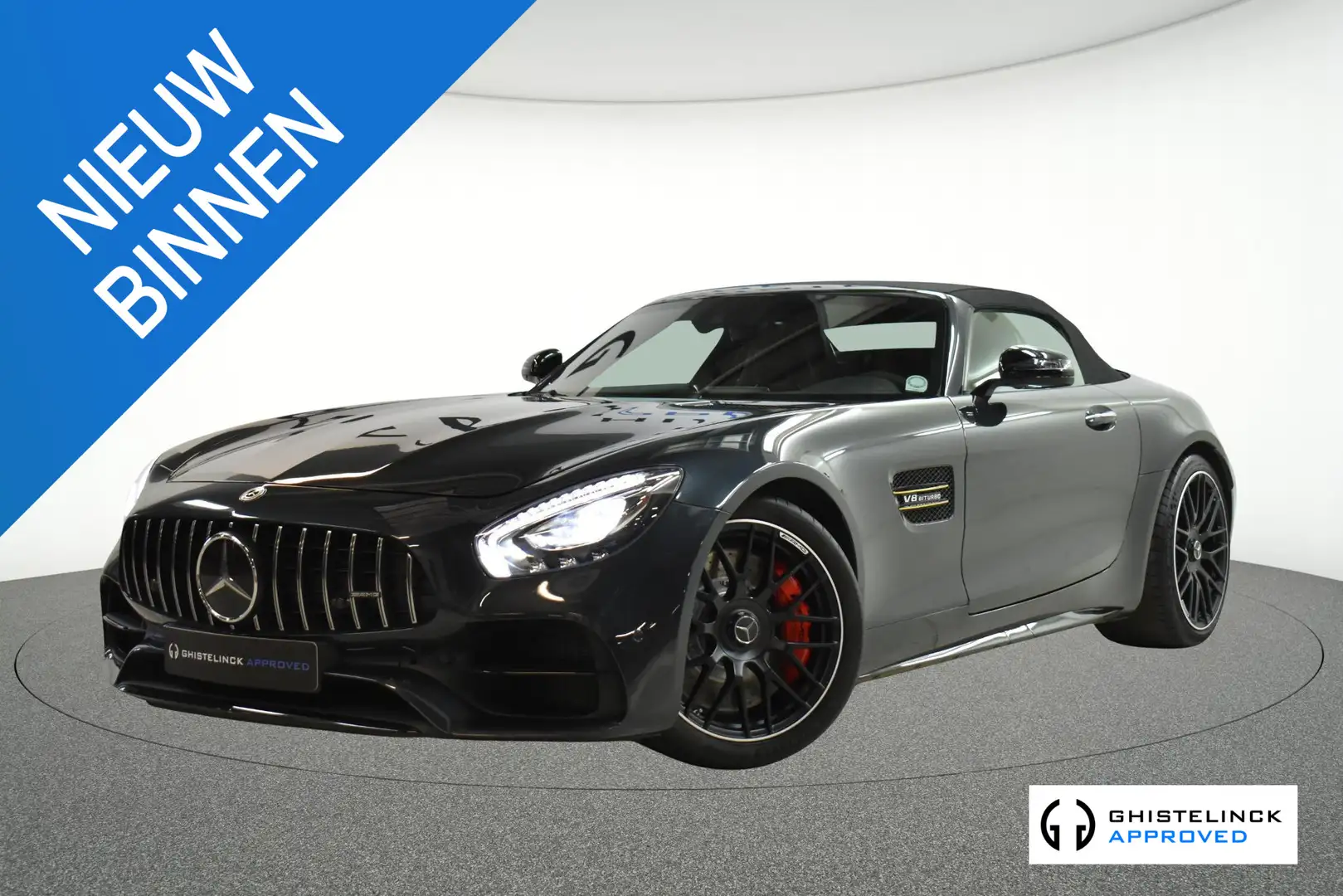 Mercedes-Benz AMG GT Roadster Mercedes-AMG GT C + Burmester+Sport Seats Noir - 1