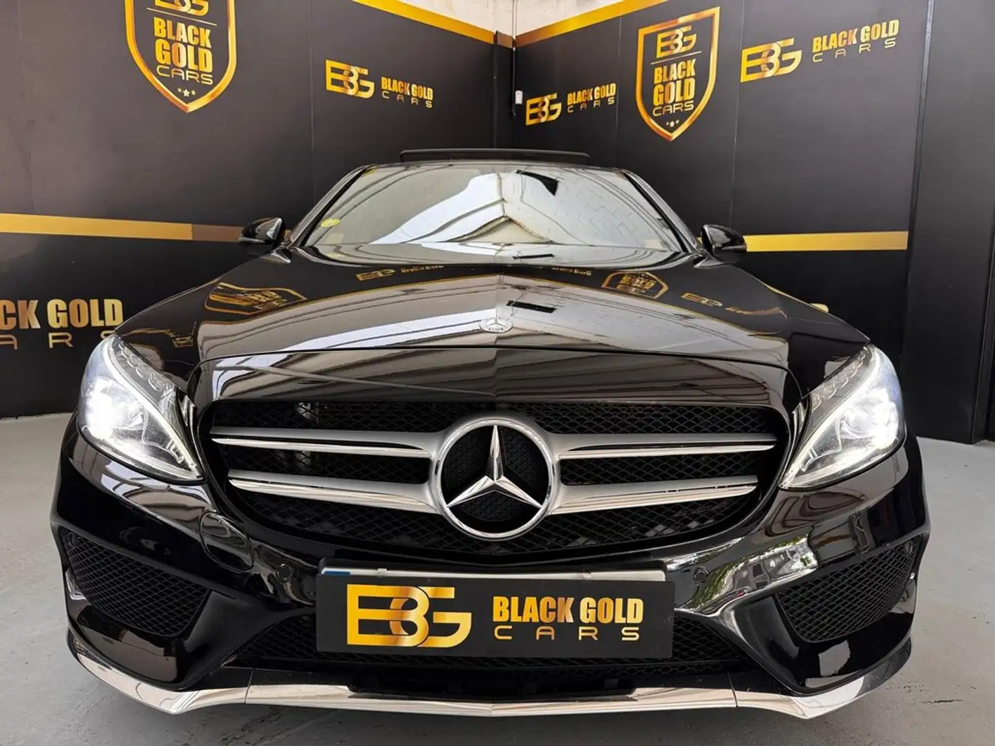 Mercedes-Benz C 200 d Negro - 2