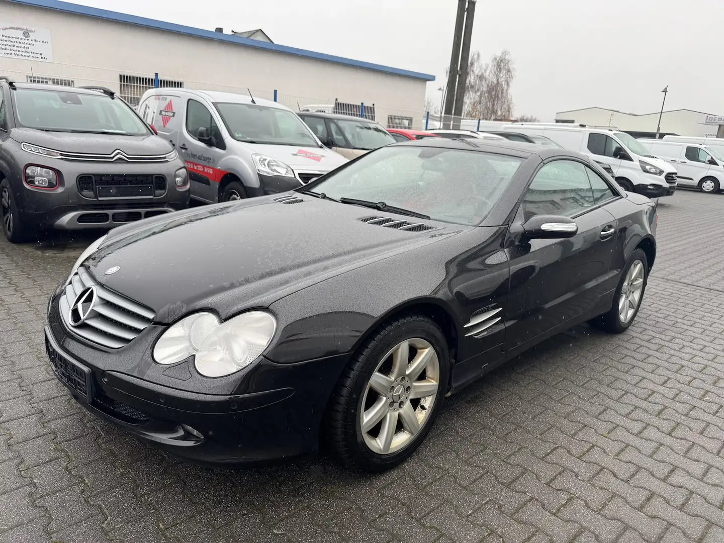 Mercedes-Benz SL 500 Cabrio, 5.0 Benzin, Klima , Automatik Czarny - 1
