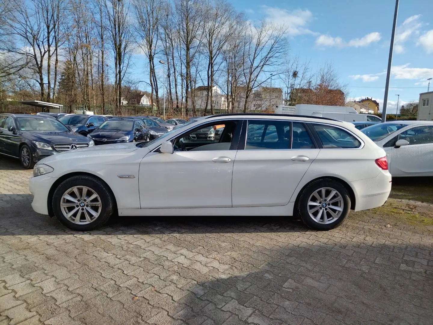 BMW 525 Touring 525d+XENON+NAVI+SHZ+TEMPOMAT+KLIMA+EU 5 Beyaz - 2