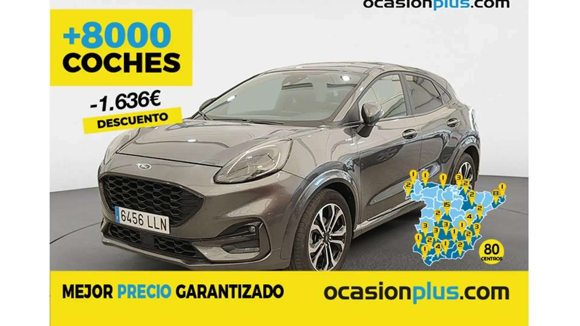 Ford Puma 1.0 EcoBoost MHEV ST-Line 125 Gris - 1