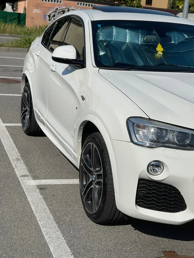 BMW X4 X4 xdrive20d Msport auto my16 Bianco - 2