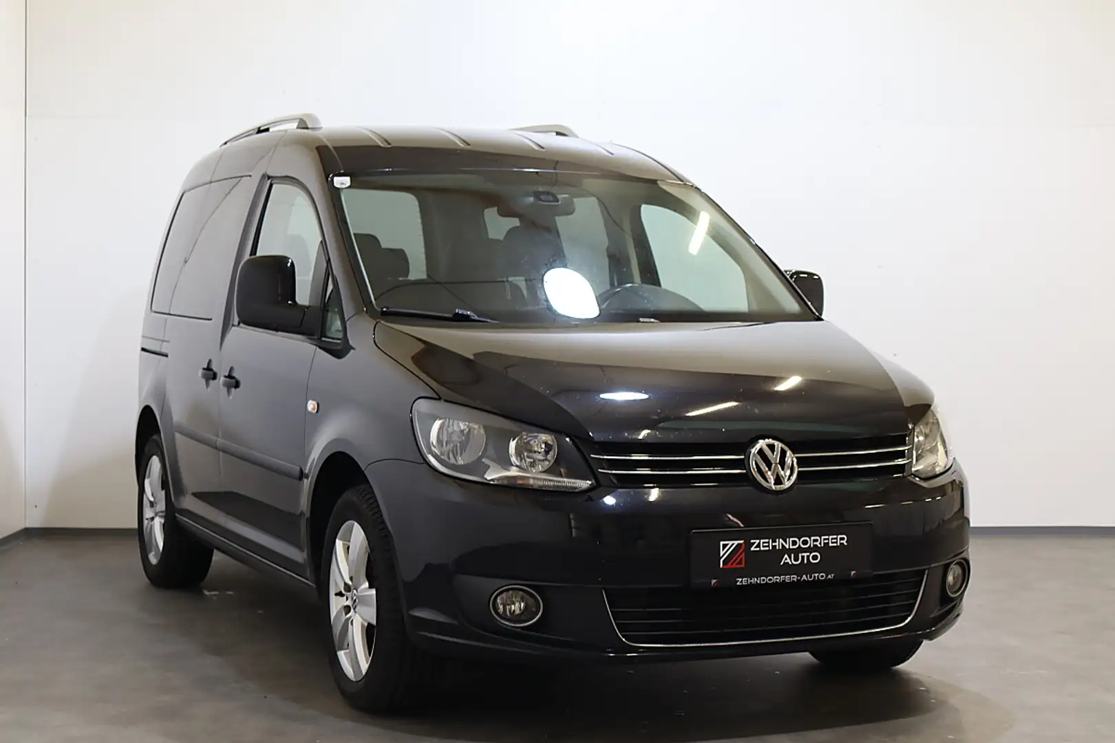 Volkswagen Caddy Kombi Highline 2,0 TDI|Pickerl NEU Schwarz - 1
