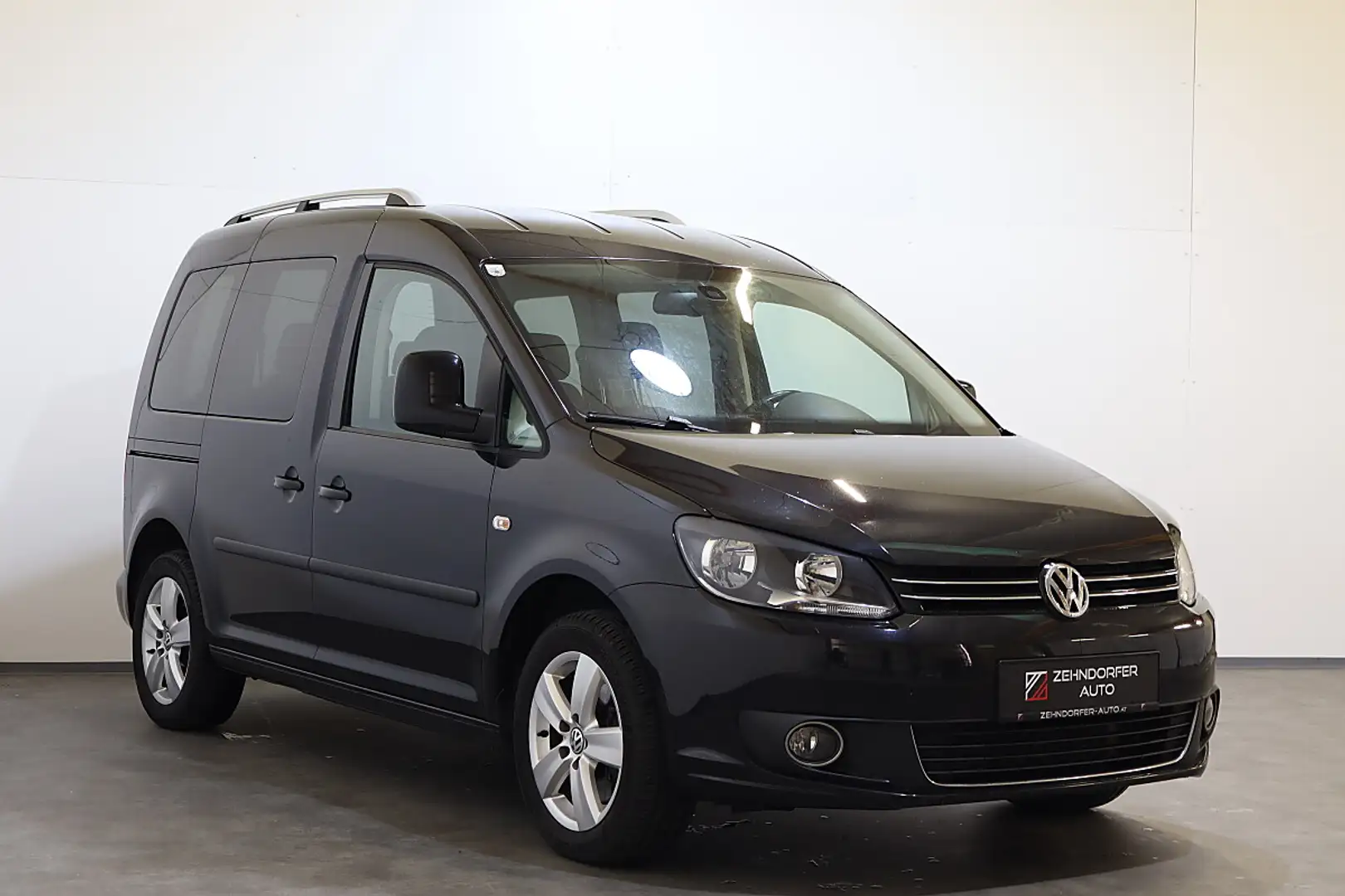 Volkswagen Caddy Kombi Highline 2,0 TDI|Pickerl NEU Schwarz - 2