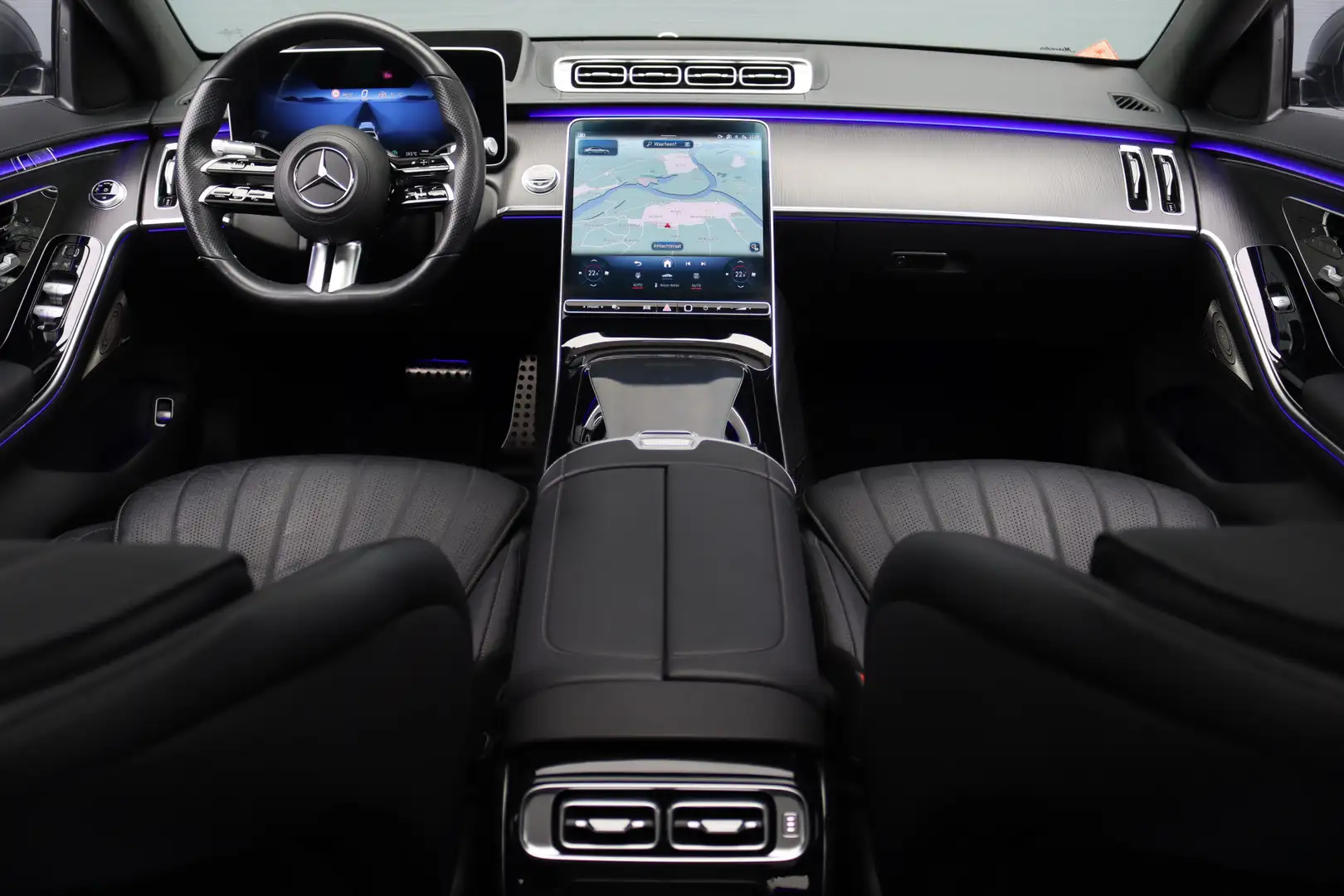 Mercedes-Benz S 500 4MATIC Lang AMG Line Aut9 | Airmatic | Achterasbes Grijs - 2