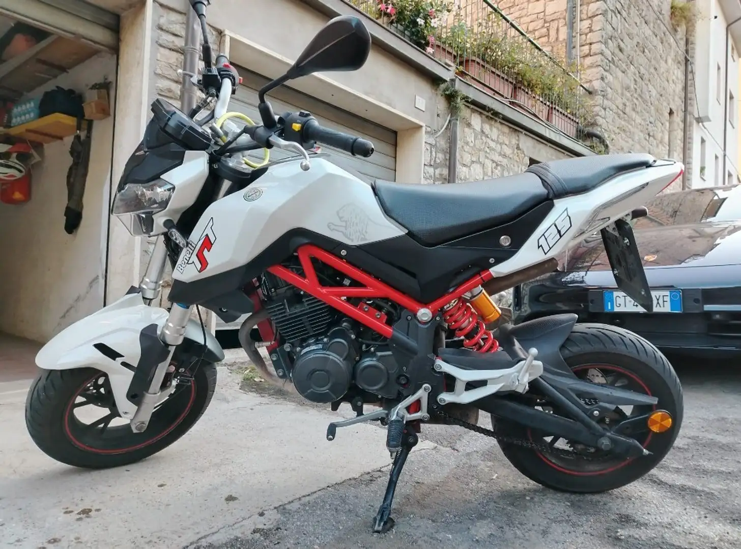 Benelli TNT 125 Fehér - 1