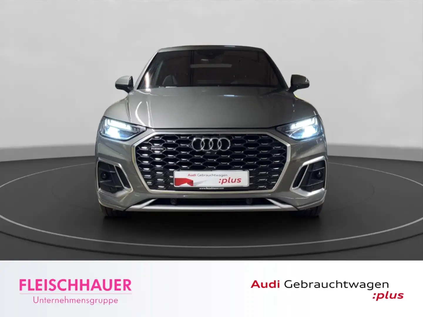 Audi Q5 SB 40 TFSI quattro S line LED+360+ACC+NAVI+AHK+DC+ Grau - 2