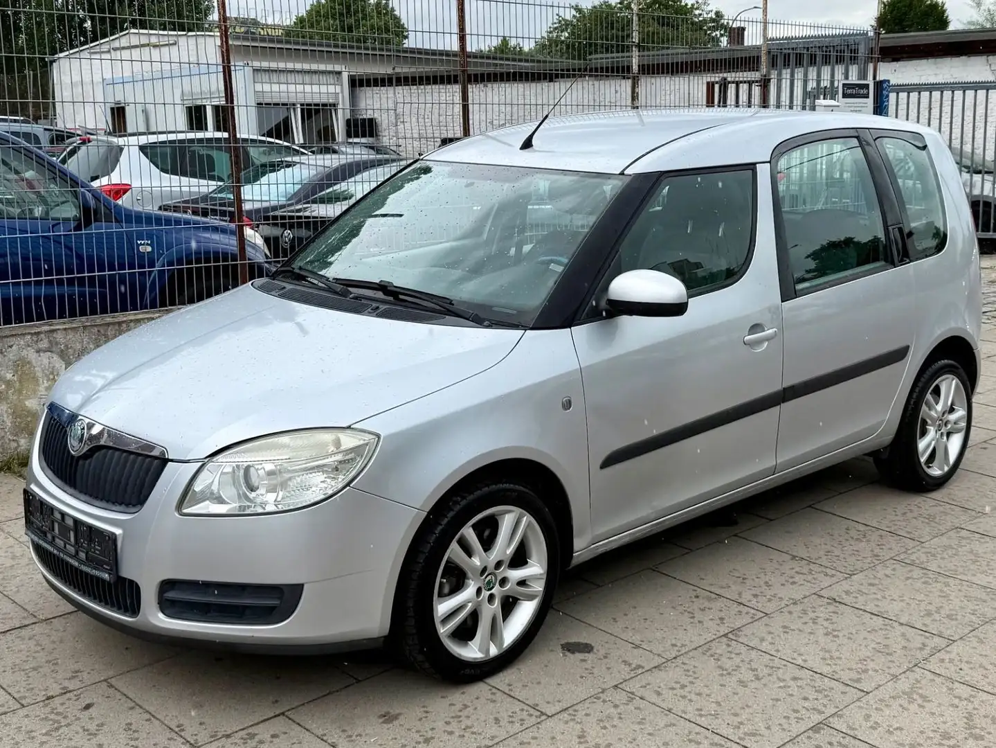 Skoda Roomster Style/ 1.Hand/ TÜV NEU Argintiu - 1