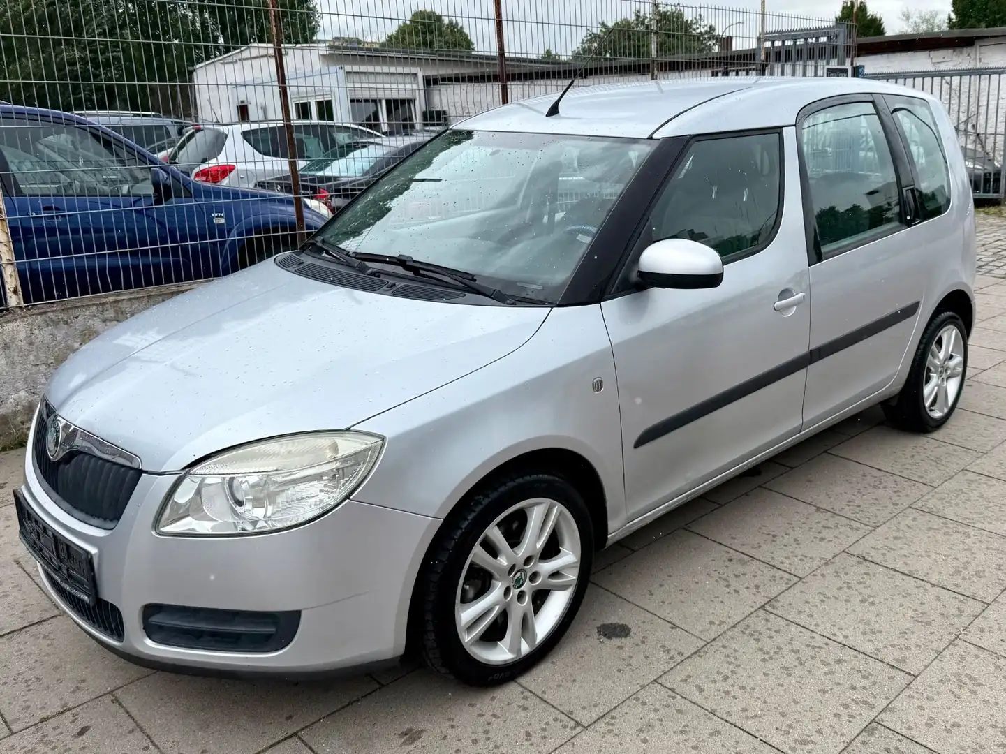 Skoda Roomster Style/ 1.Hand/ TÜV NEU Argintiu - 2