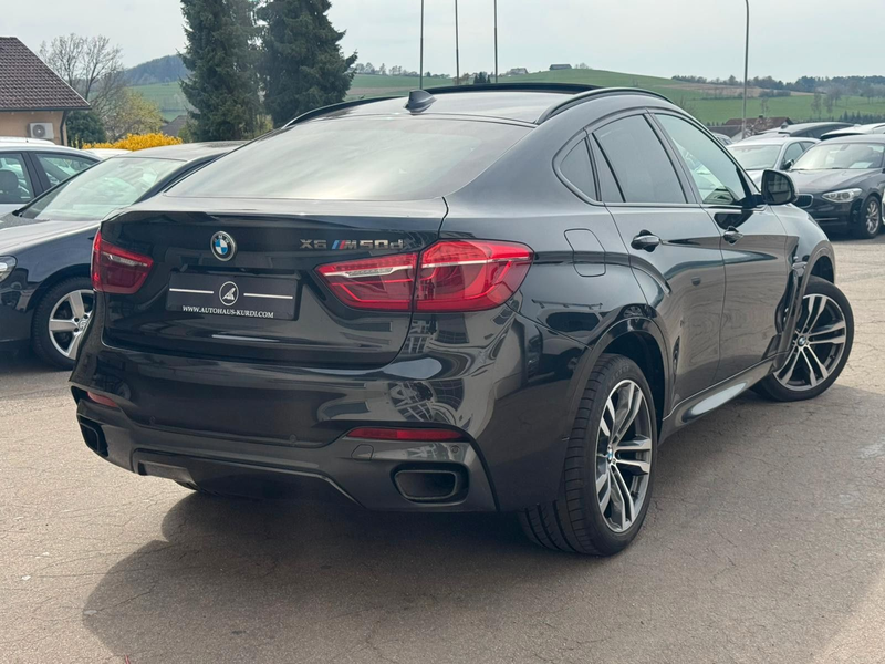 BMW X6 M50d ACC H&K TACHO CARPLAY AMBIENTE SOLFC AHK — photo 6