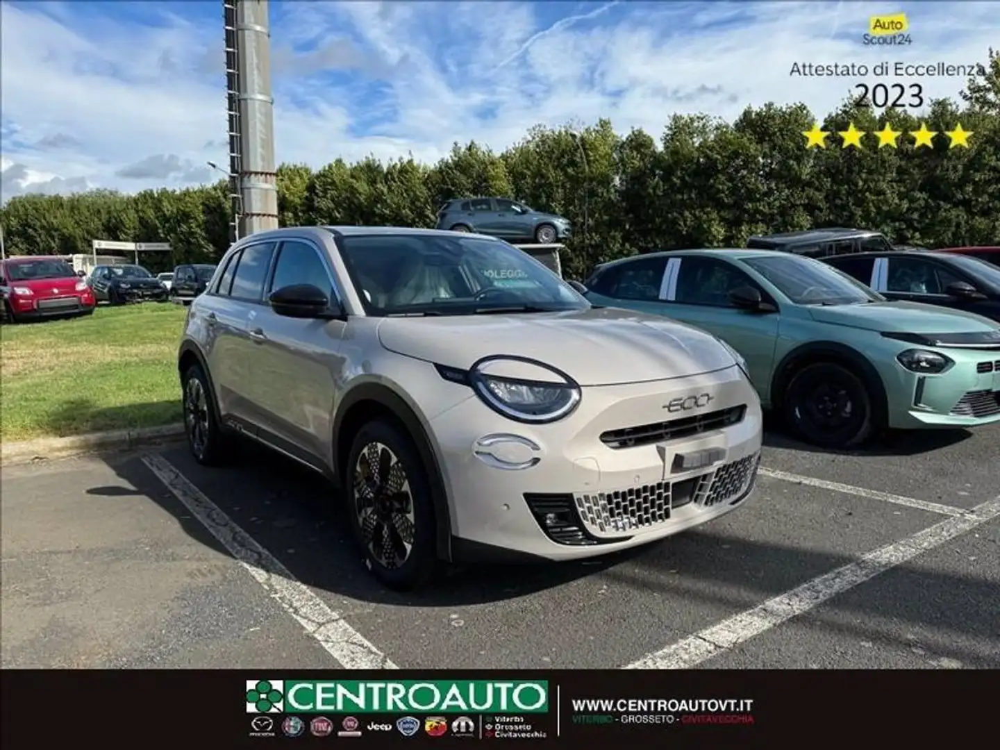 Fiat 600 1.2 hybrid La Prima 100cv auto Beige - 1
