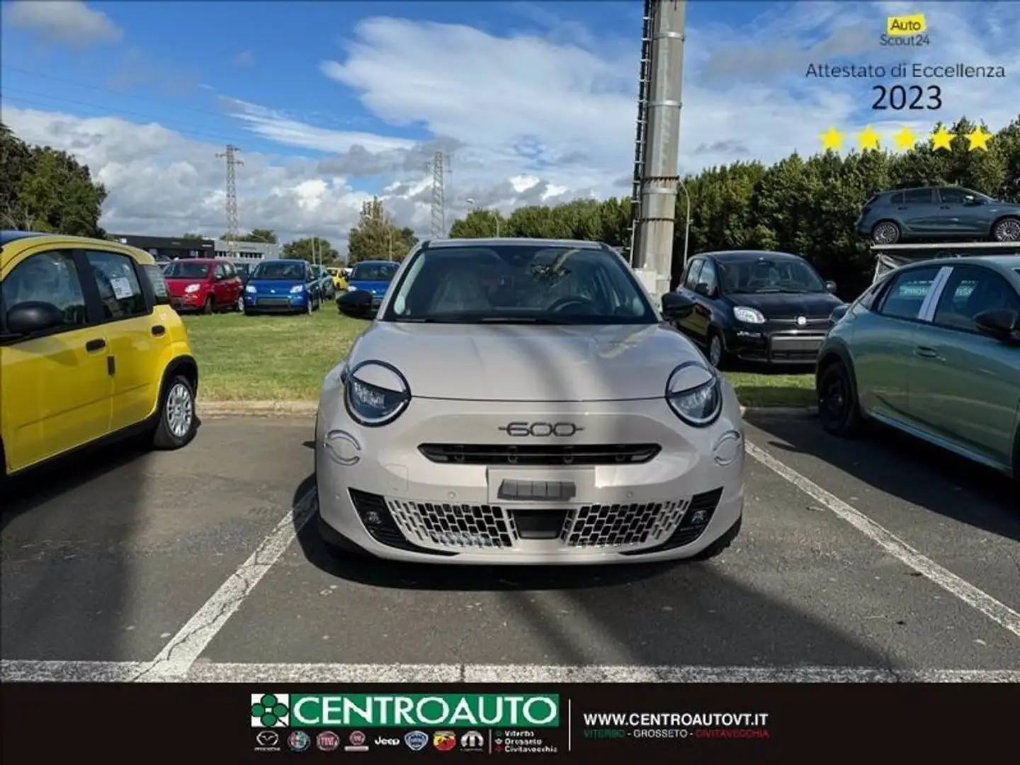 Fiat 600 1.2 hybrid La Prima 100cv auto Beige - 2
