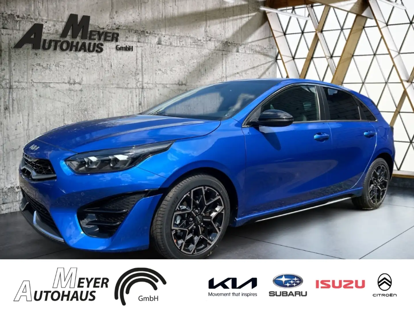 Kia Ceed / cee'd 1.5T-GDI GT-line Leder-Paket+Technologie-Paket Синий - 2