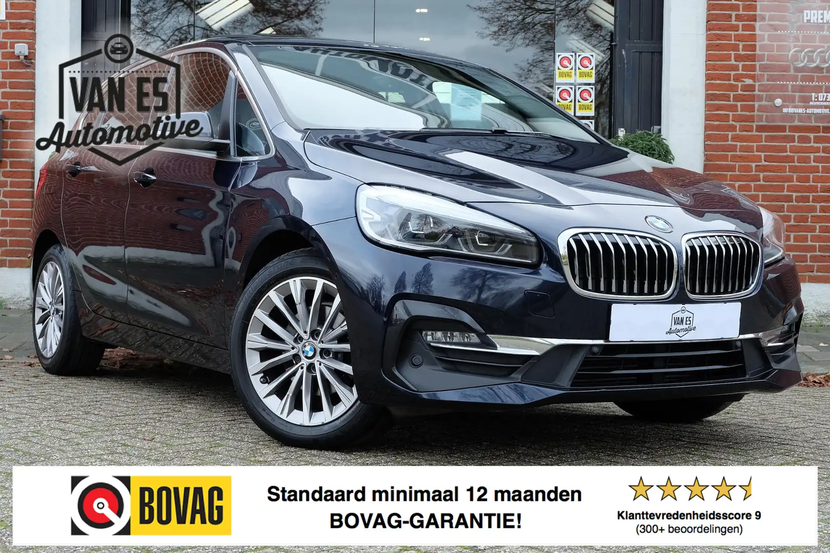 BMW 218 2-serie Active Tourer 218i High Executive / Pano / Blauw - 1