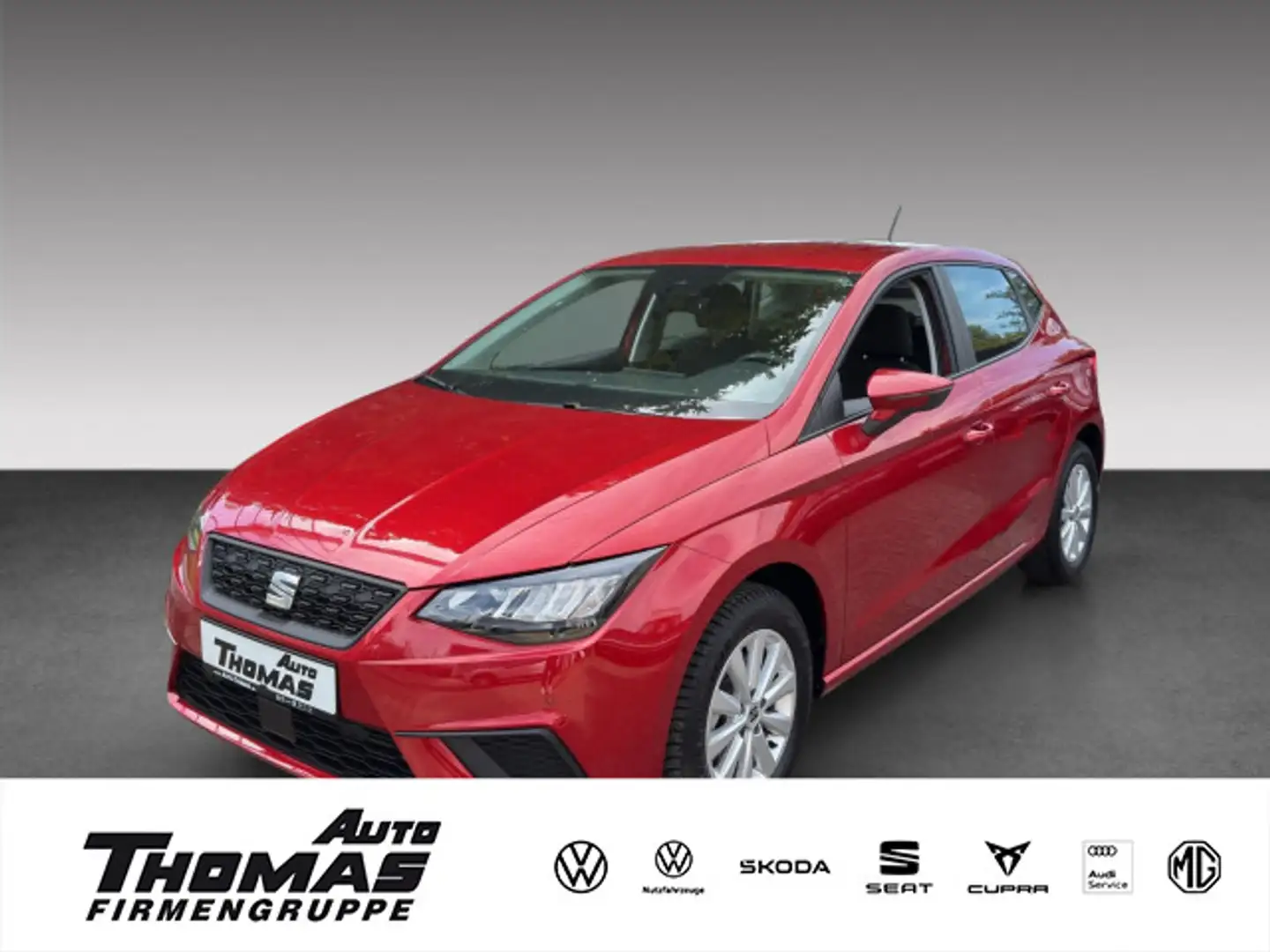 SEAT Ibiza Style 1.0 TSI DSG Rot - 1