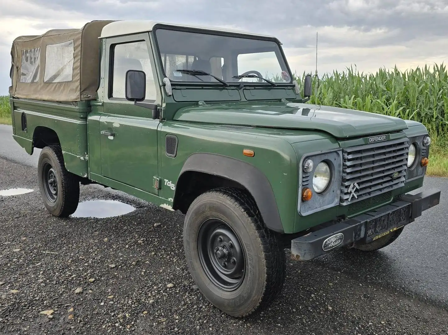 Land Rover Defender Defender 110" Station Wagon 2,5 TD Grün - 2