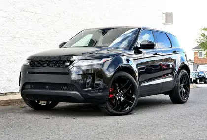 Black 2023 Land Rover Range Rover Evoque SUV / Crossover  9-Speed Automatic