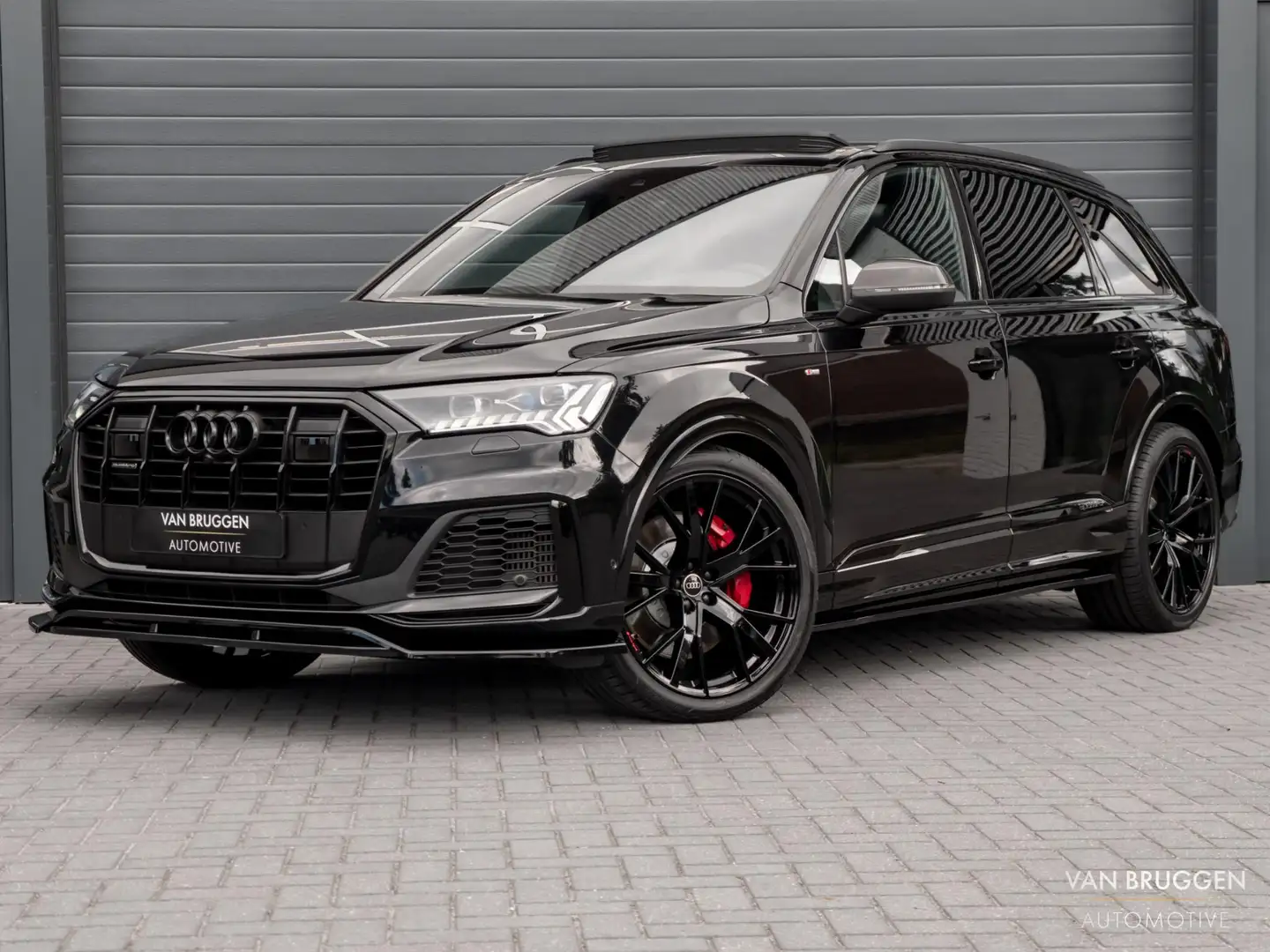 Audi Q7 60 TFSI e quattro S-Line Pano B&O RS-Stoelen BTW L Zwart - 1