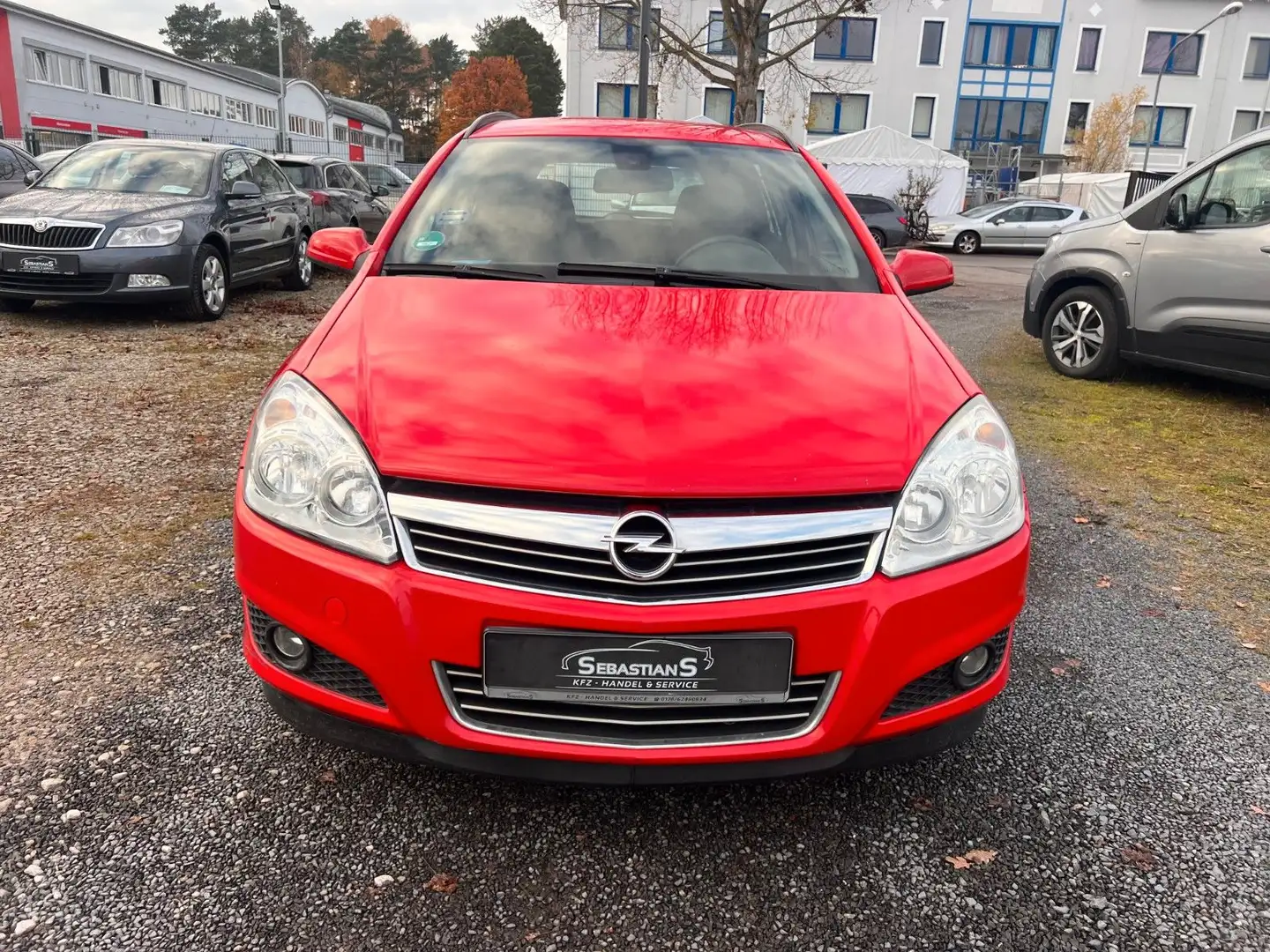 Opel Astra Caravan 1.4 Edition AHK Klima PDC Tempomat Rouge - 2