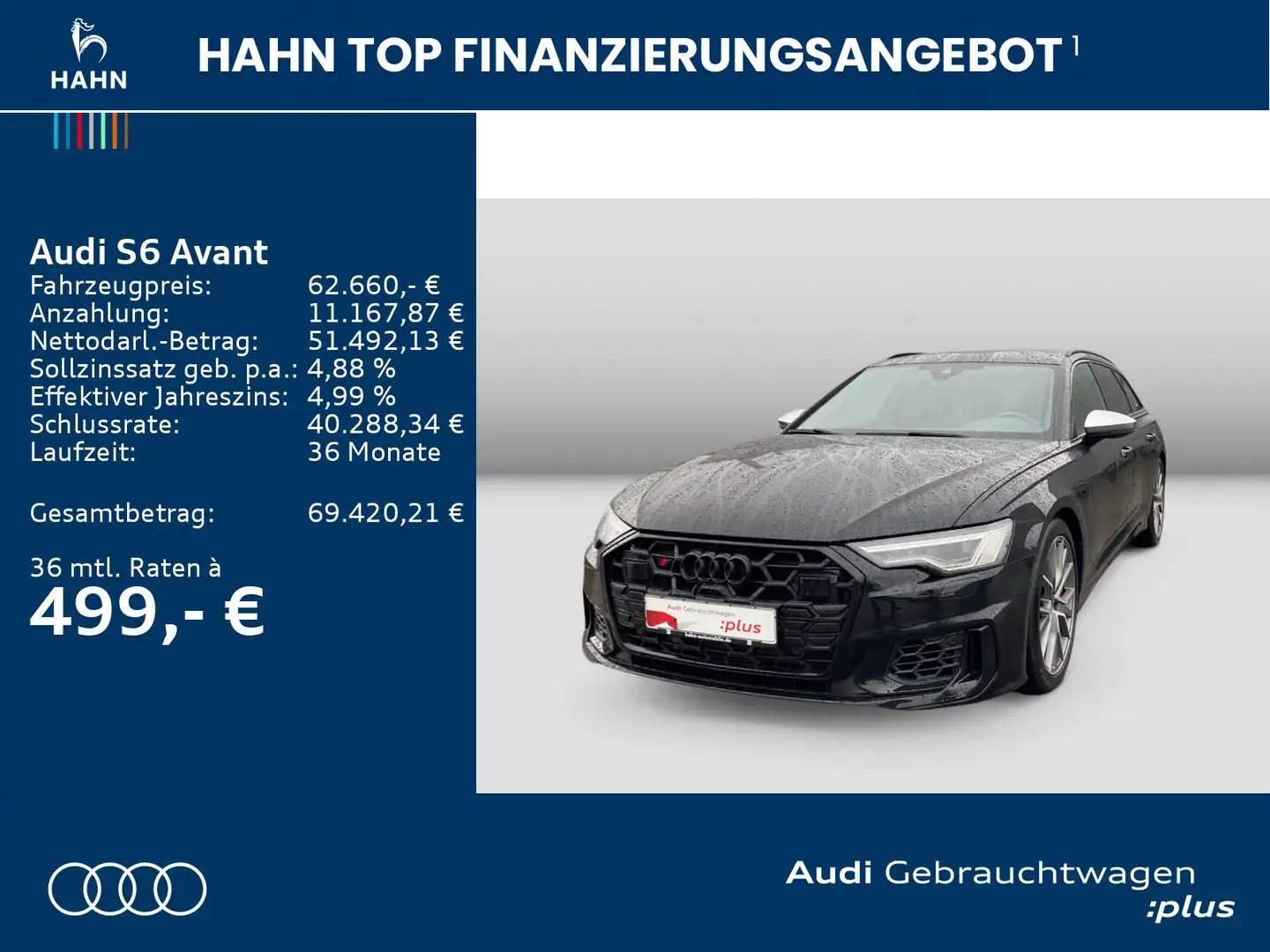 Audi S6 TDI quattro S tronic B&O Standh CAM Mat Schwarz - 2