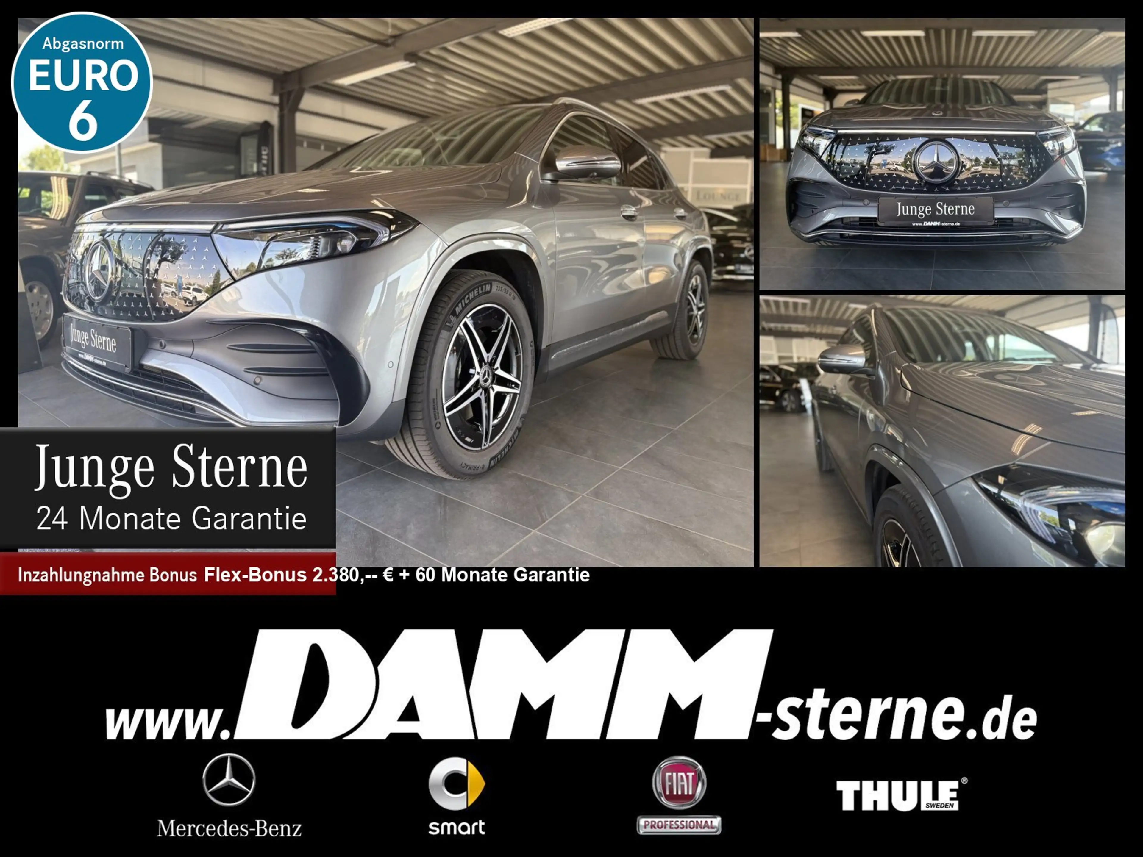 Mercedes-Benz EQA 300 EQA 300 4M AMG Premium/AHK/FAP/HUD/60 M GA +Flex