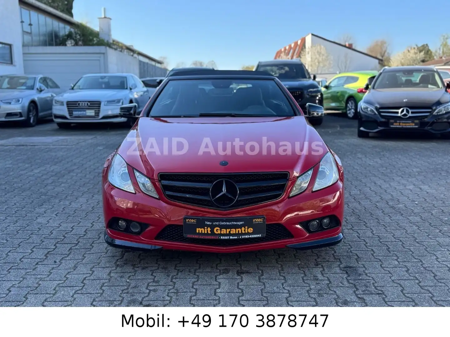 Mercedes-Benz E 250 E -Klasse Cabrio E 250 CDI AMG BlueEfficiency crvena - 2