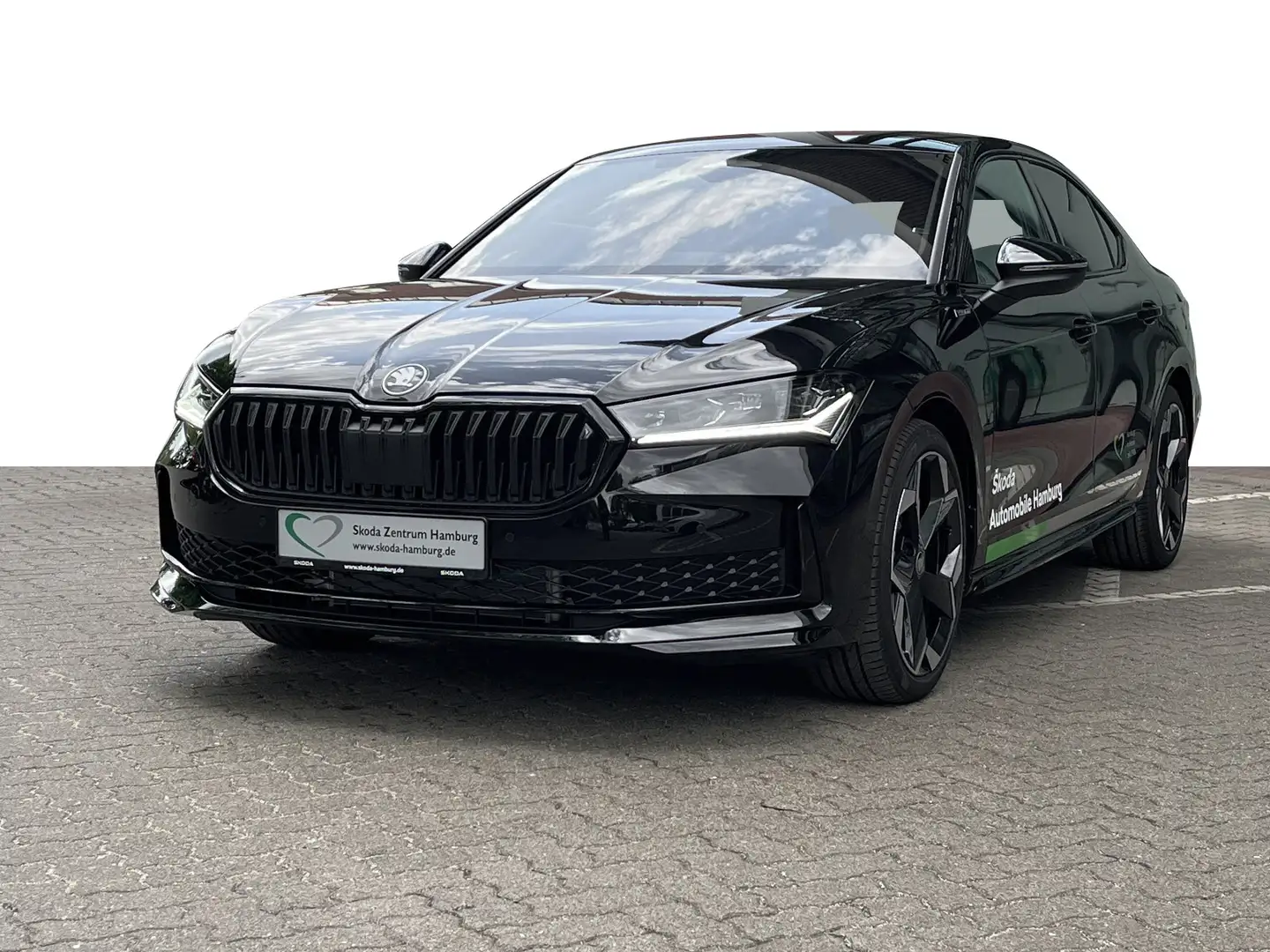 Skoda Superb 2.0 TDI DSG Sportline 4x4 STANDHZG./AHK Schwarz - 2