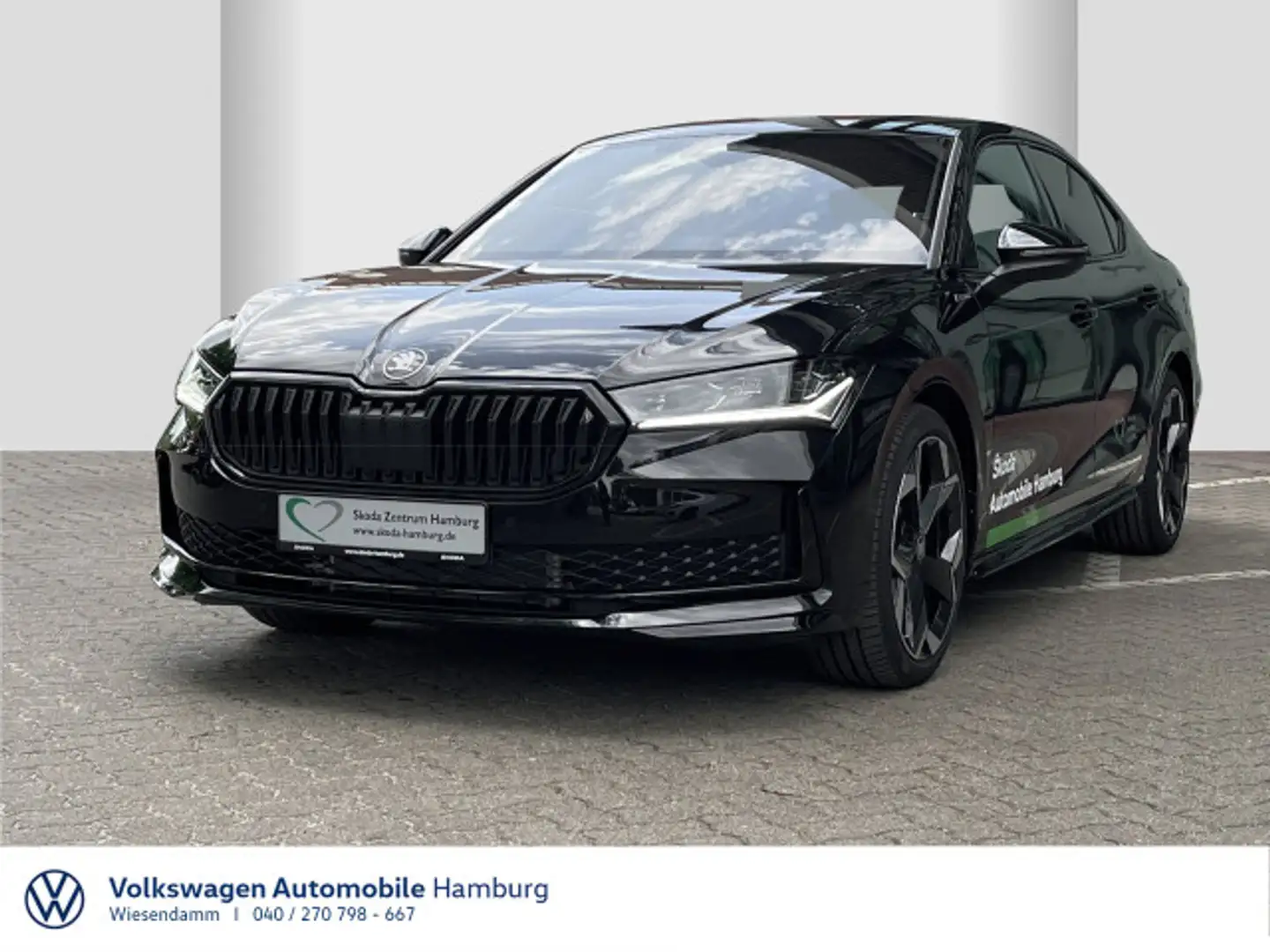 Skoda Superb 2.0 TDI DSG Sportline 4x4 STANDHZG./AHK Schwarz - 1