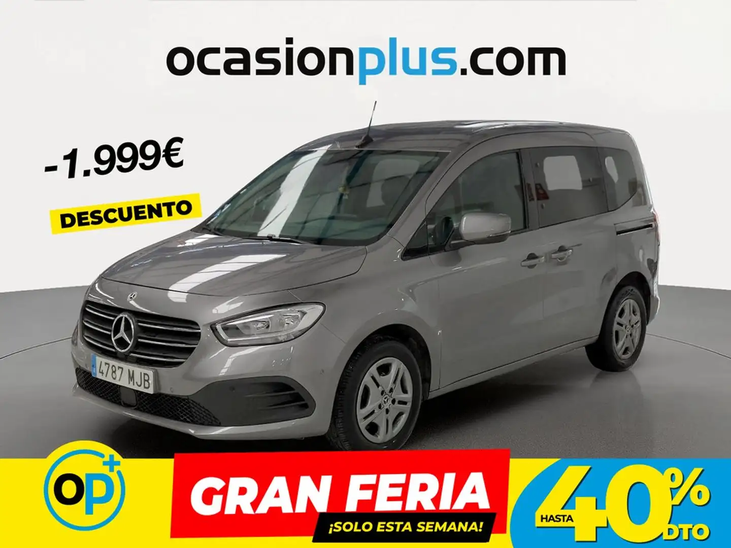 Mercedes-Benz Clase T 180d Gris - 1