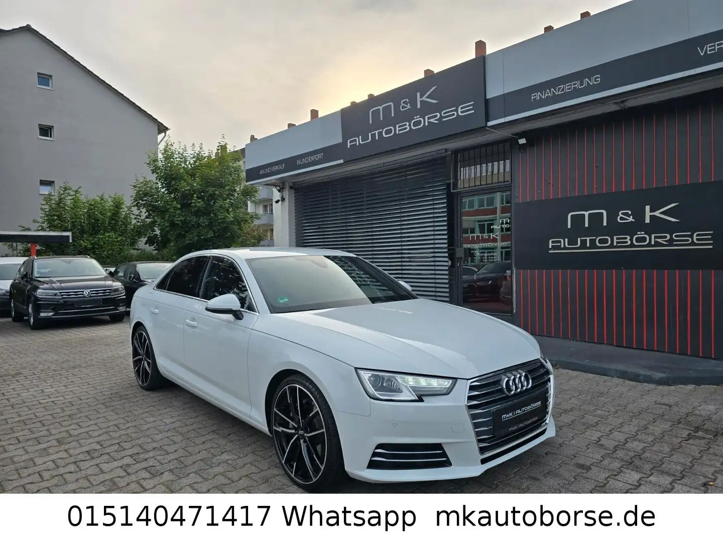 Audi A4 Lim. Sport Virtual Kamera Blanc - 1