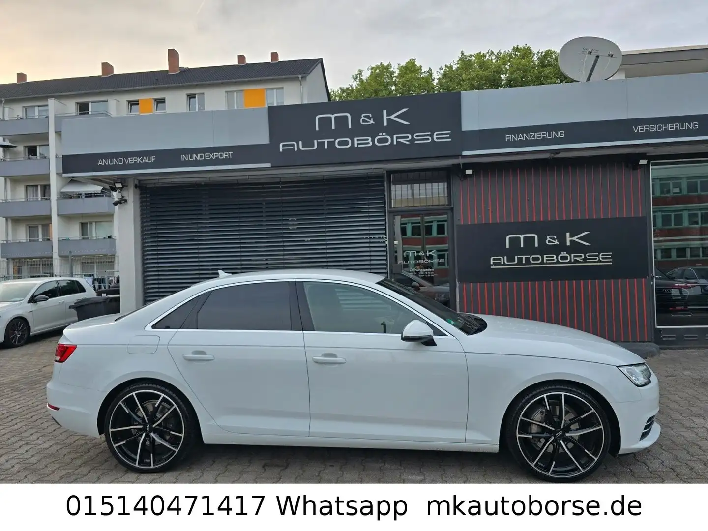 Audi A4 Lim. Sport Virtual Kamera Blanc - 2