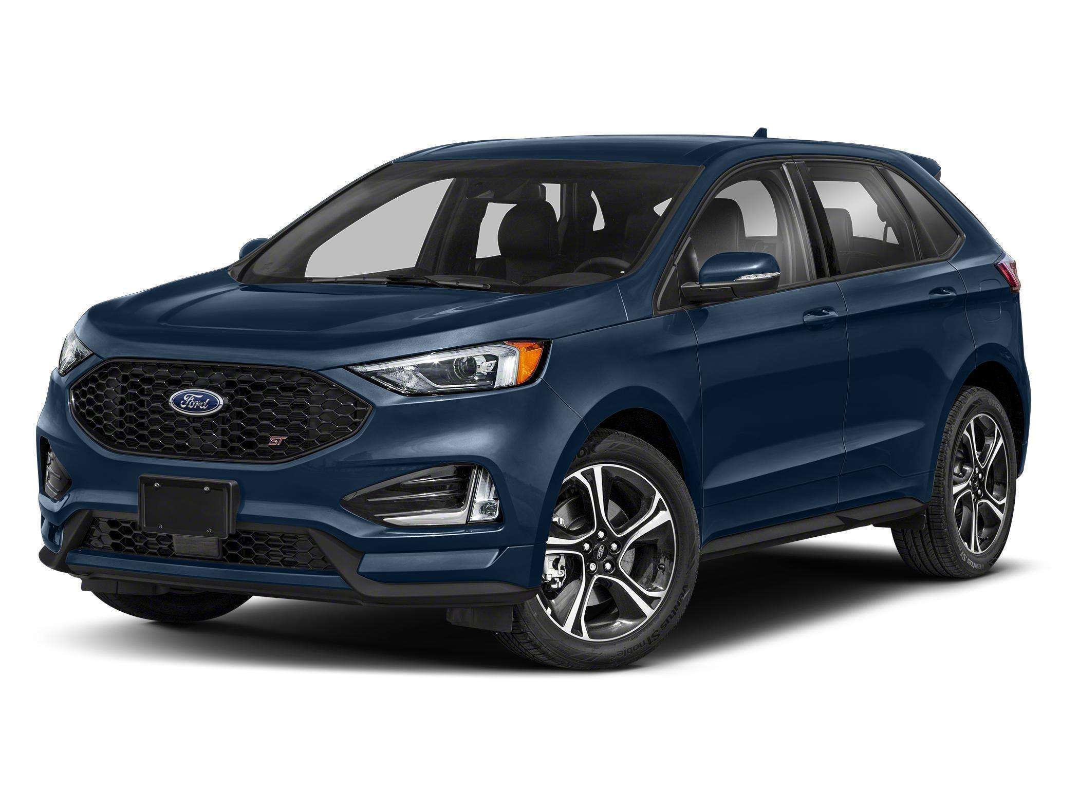 Blue 2019 Ford Edge SUV / Crossover All-Wheel Drive 8-Speed Automatic