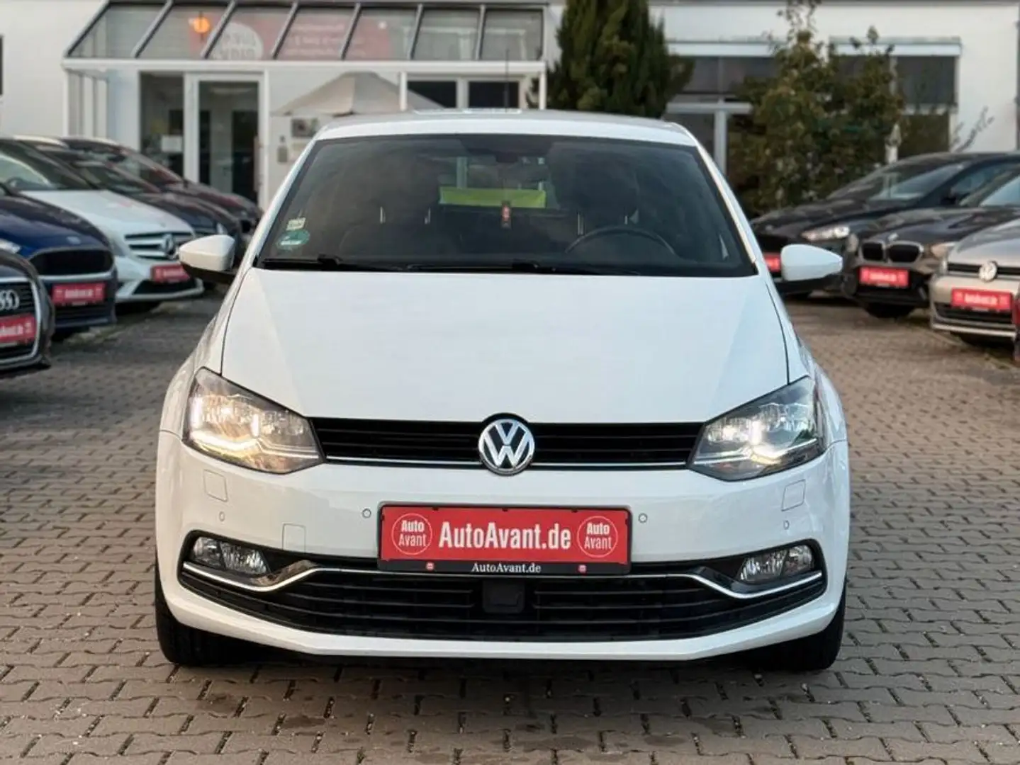 Volkswagen Polo 1.2 TSI Original*AUTOMATIK*LEDER*SHZ*AHK* Weiß - 2