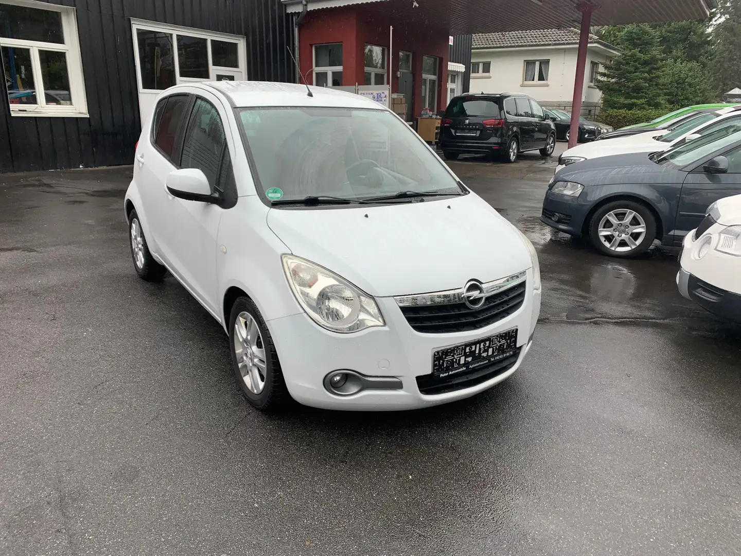 Opel Agila Edition*1.HD*TÜV/INSP NEU*ALLWETTER*SHZ*ALU* Weiß - 1