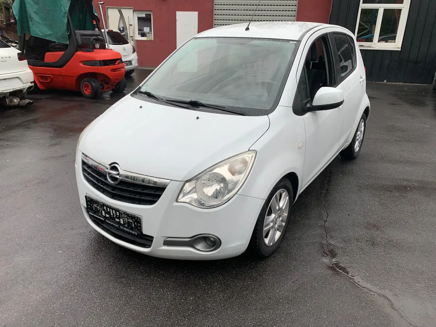 Opel Agila Edition*1.HD*TÜV/INSP NEU*ALLWETTER*SHZ*ALU* Weiß - 2