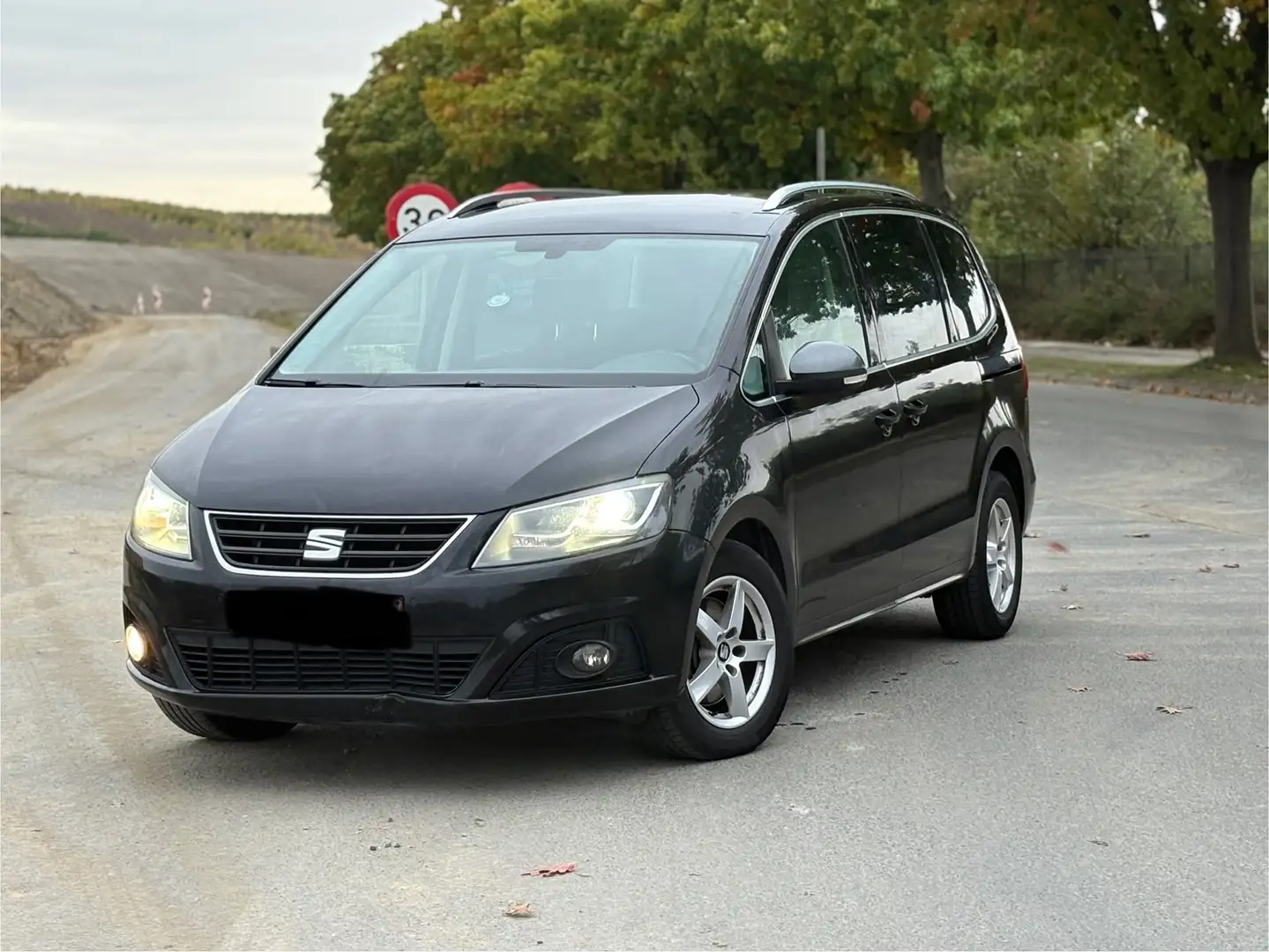 SEAT Alhambra Alhambra 2.0 TDI Start Schwarz - 2