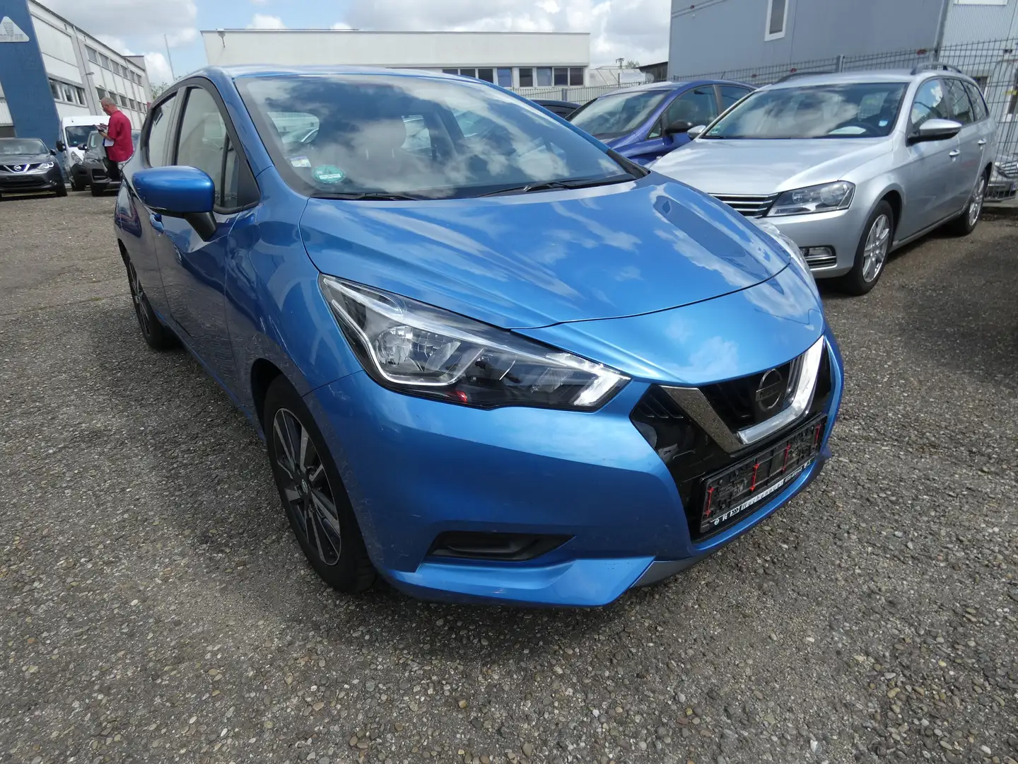 Nissan Micra 0.9 IG-T Acenta " K14 Blau - 1