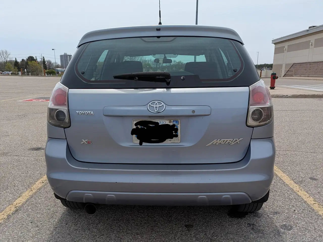 Toyota Matrix снимка Toyota Matrix