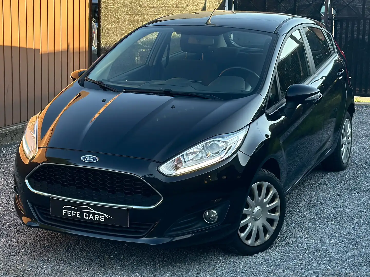 Ford Fiesta 1.0 EcoBoost Trend Zwart - 1