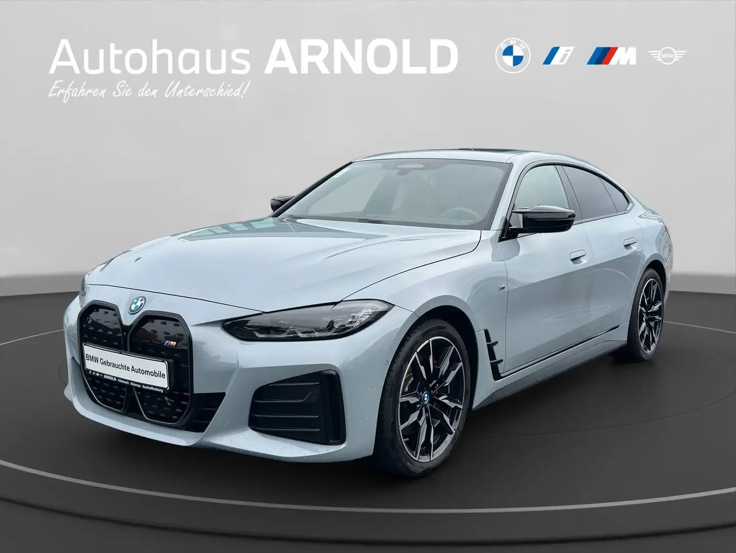 BMW i4 M50 Gran Coupé M Sport Pro *Batteriegarantie* GSD Grau - 1