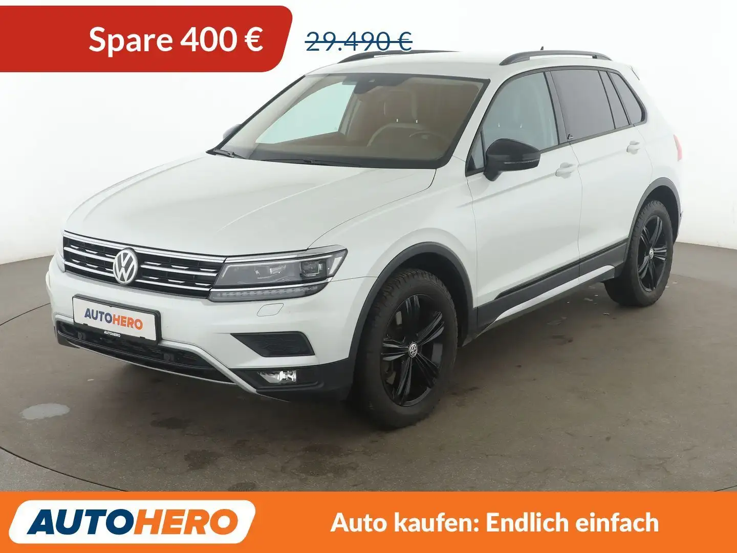 Volkswagen Tiguan 2.0 TDI OFFROAD Start-Stopp 4Motion Aut.*LED*NAVI* Blanc - 1